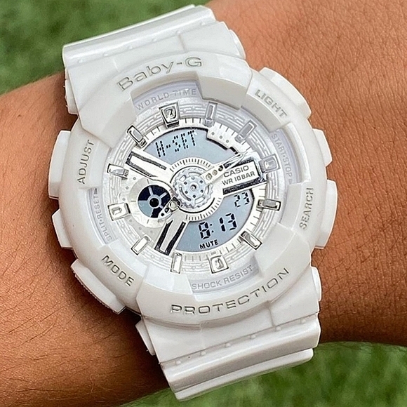 Casio Baby G Snow White Silver Bells Series Premium G-Shock - Picture 3 of 13